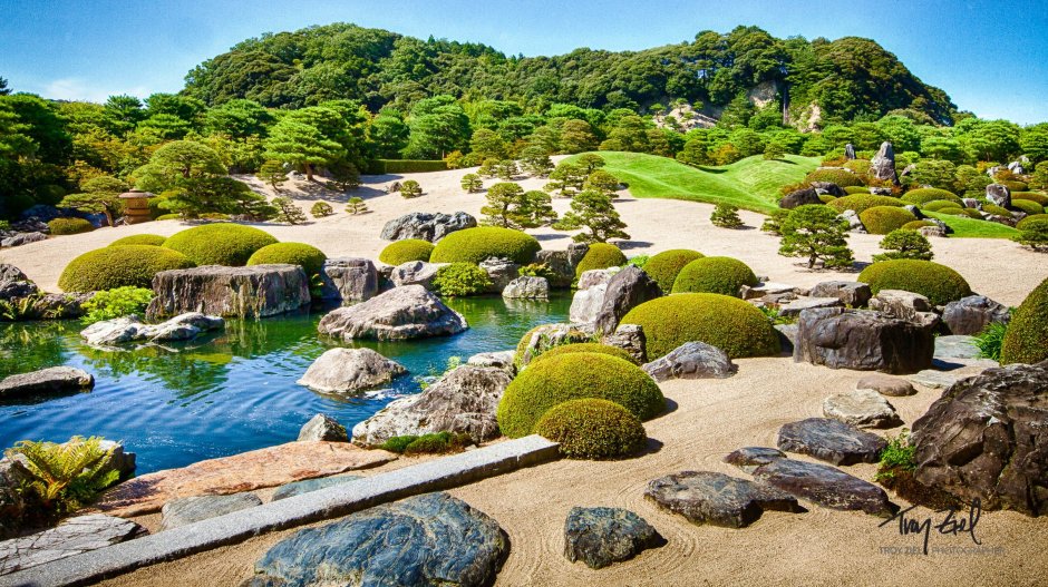 Парк камней сад камней Япония