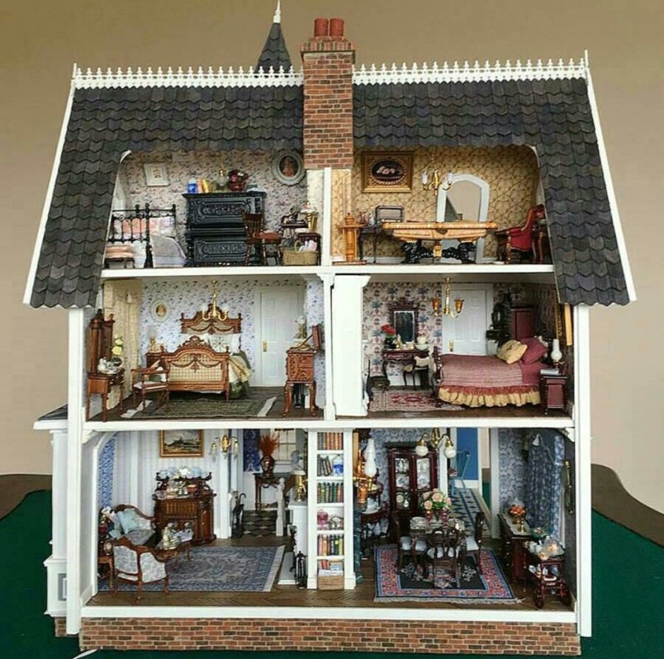 Викторианский дом миниатюра ДЕАГОСТИНИ