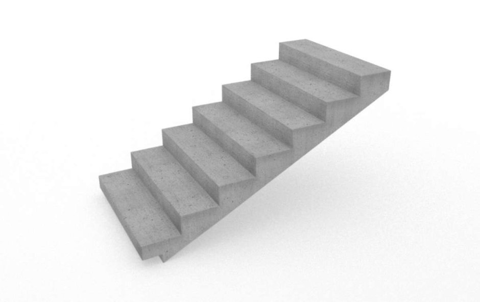Современные бетонные лестницы