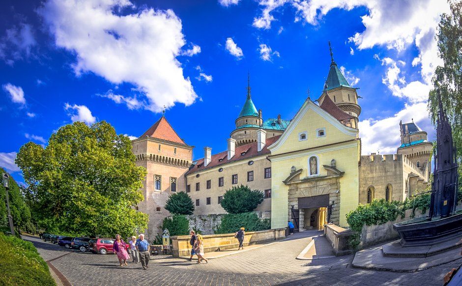 Бойницкий замок Словакия 5hd