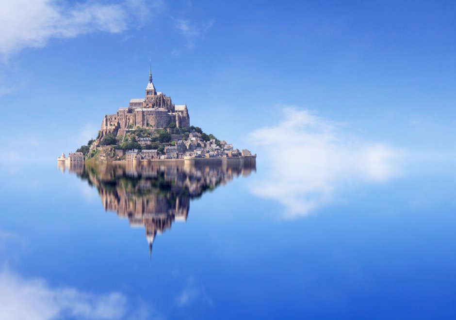 Сан Мишель замок Франция