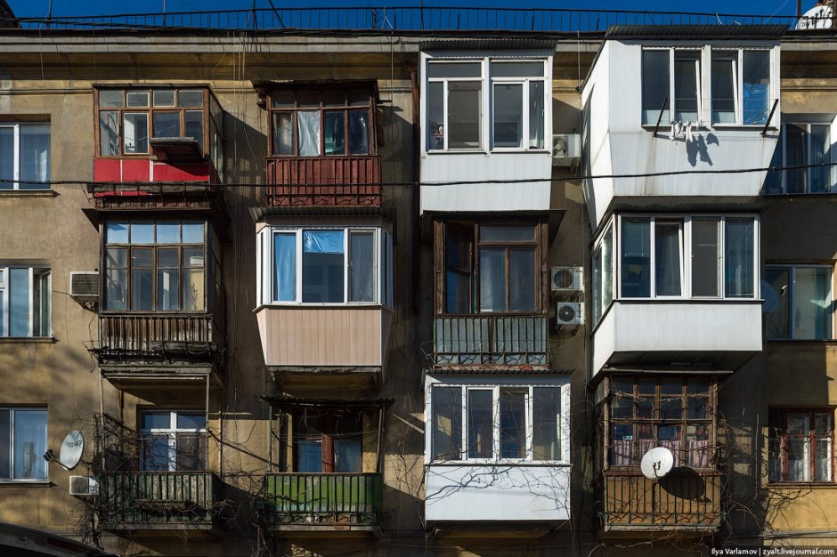 Балконы в Дагестане самострой