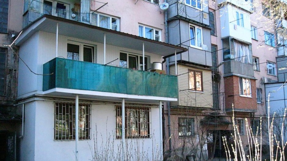 Старый балкон