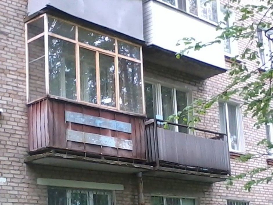 Пристроенные балконы