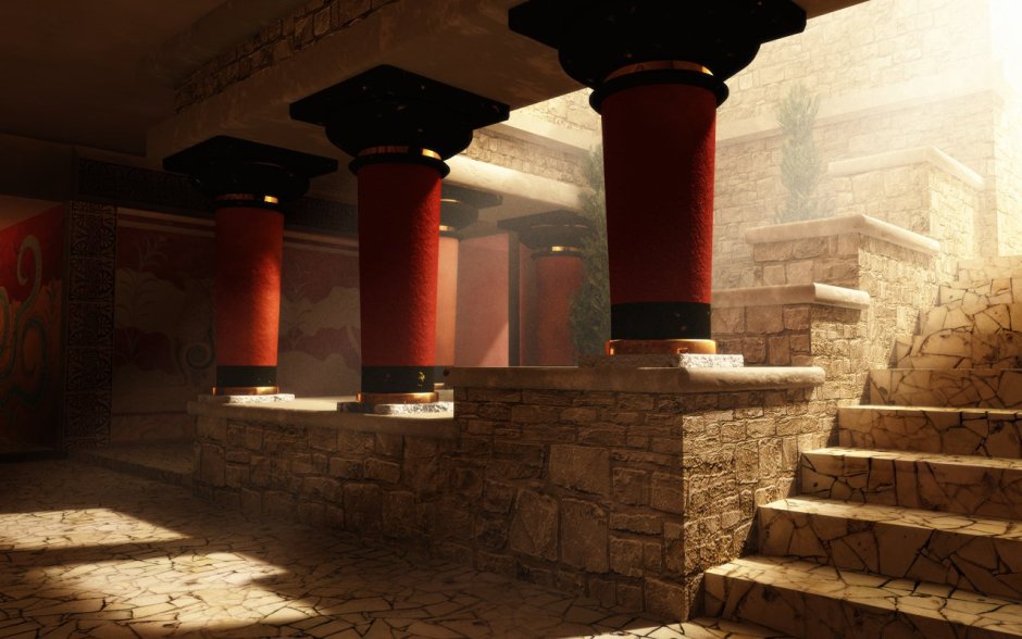 Минойская цивилизация Критский дворец