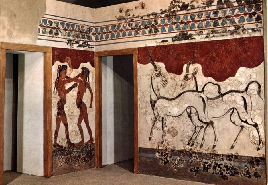 Декор дворца Нерона Domus Aurea