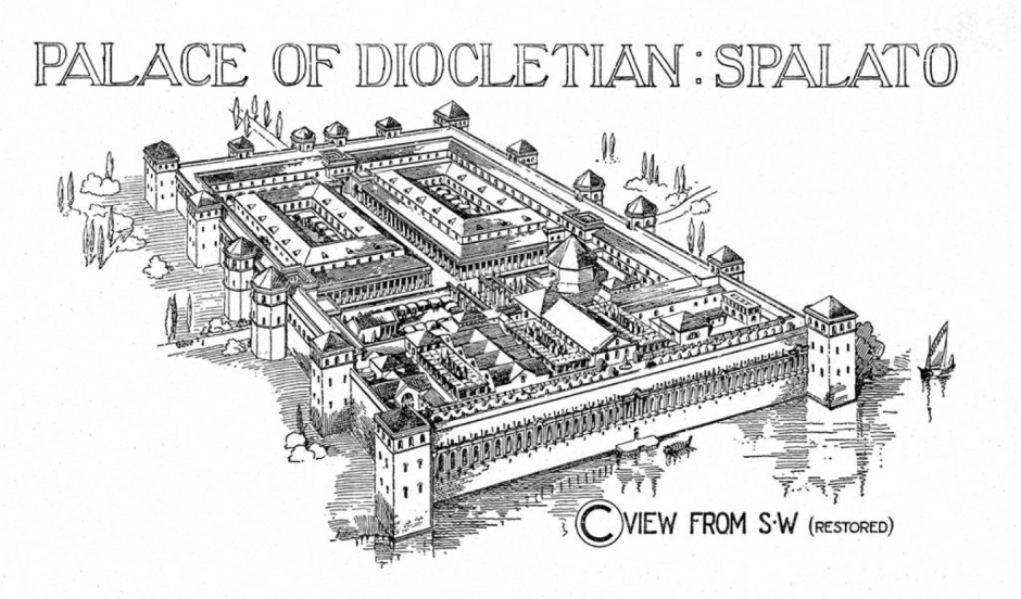 Дворец Диоклетиана сплит история градостроительного искусства