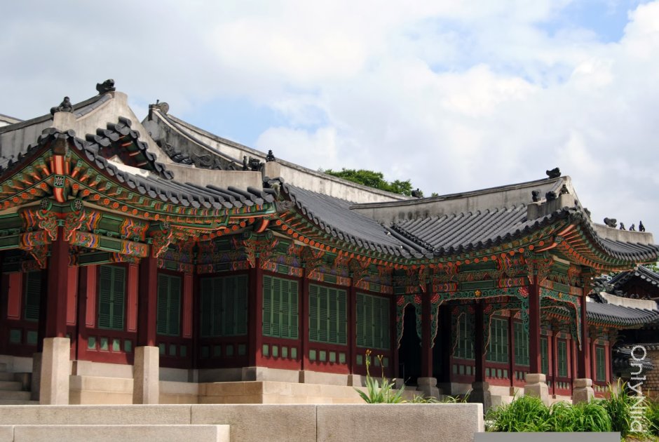 Южная Корея Синтоистский храм