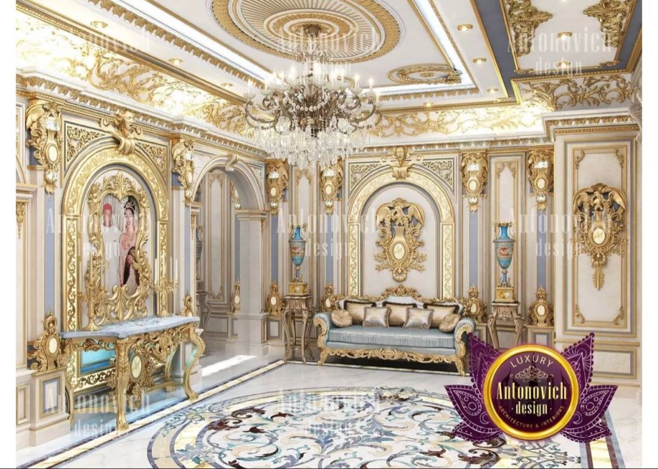 Королевская спальня Luxury Antonovich Design