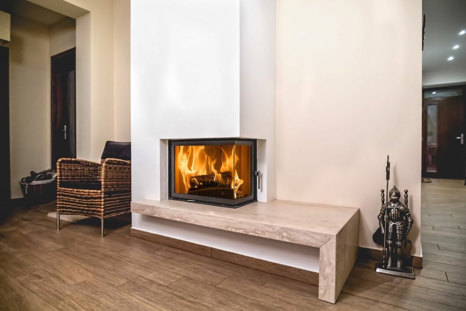 Дровяная топка Kobok Corner 950 VD r90-s500 lp - 500500