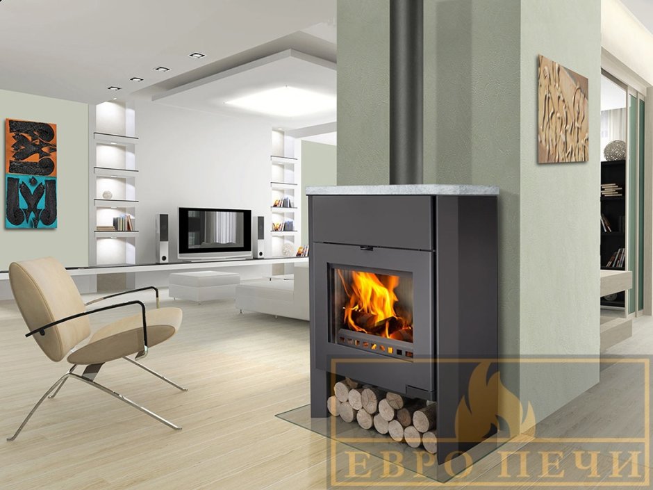 Печь-камин Fireplace Kolding Keramic.