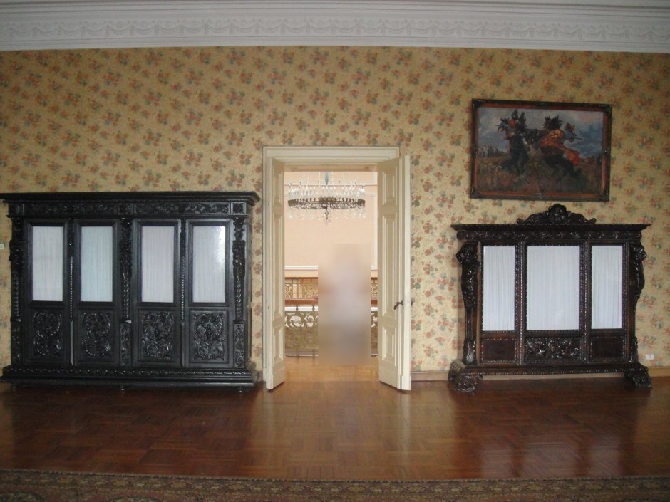 Стеклярусный кабинет китайского дворца в Ораниенбауме