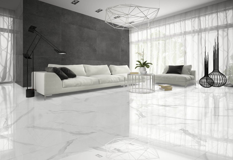 Керамогранит Calacata White Polished 75x150