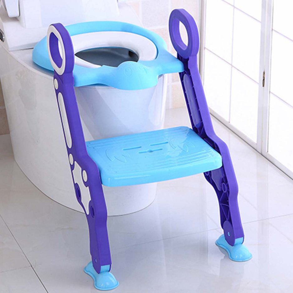 Aqua-Prime сиденье с лесенкой для унитаза Baby Jumbo