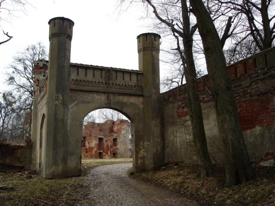 Замок Гердауэн в Калининградской области