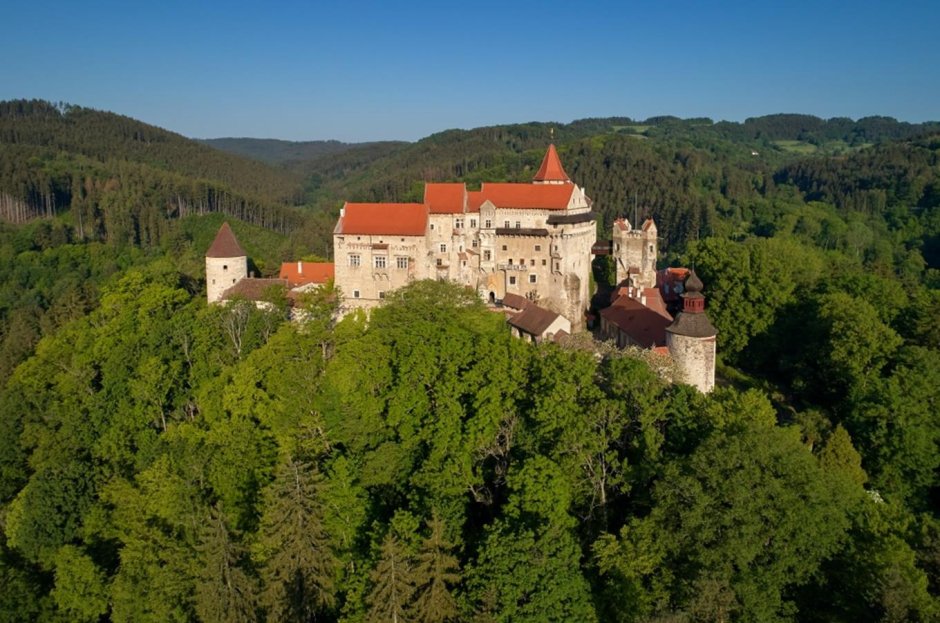 Замок Кокоржин в Чехии