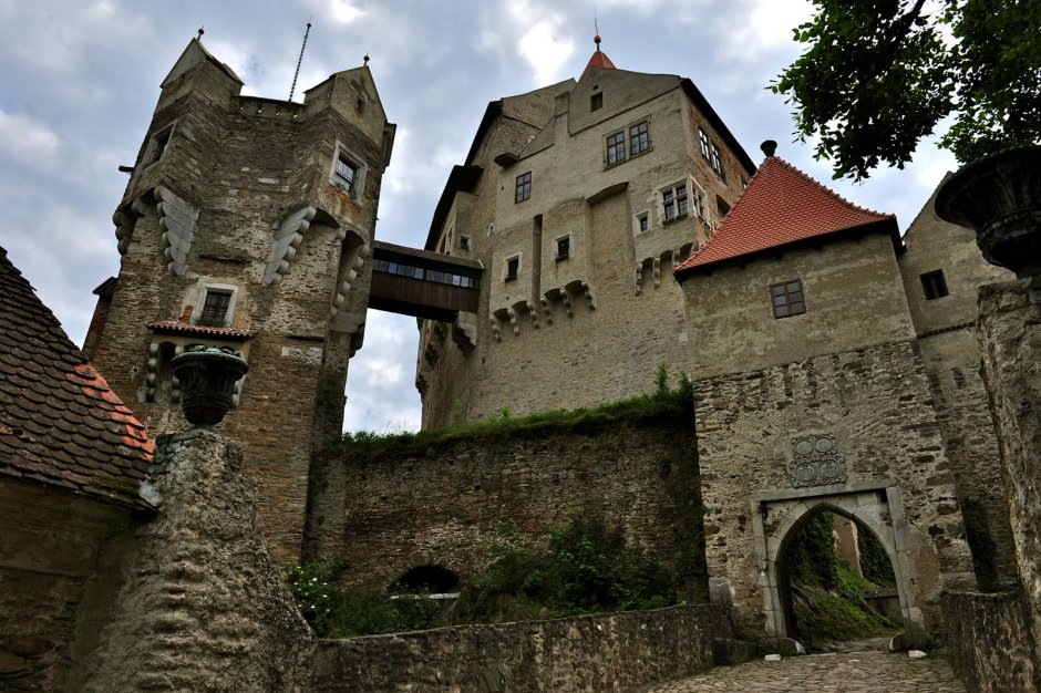 Замок Пернштейн Моравия