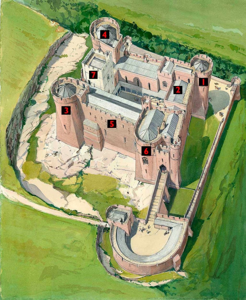 Замок Пернштейн интерьеры