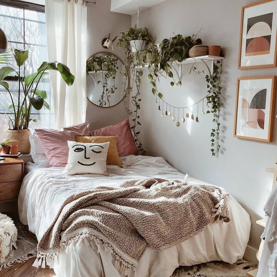 Cozy Bedroom Decor ideas Boho комната