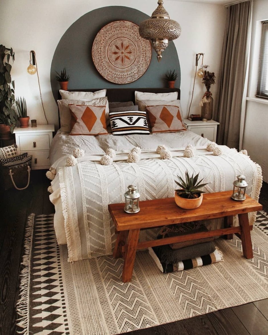 Cozy Bedroom Decor ideas Boho комната