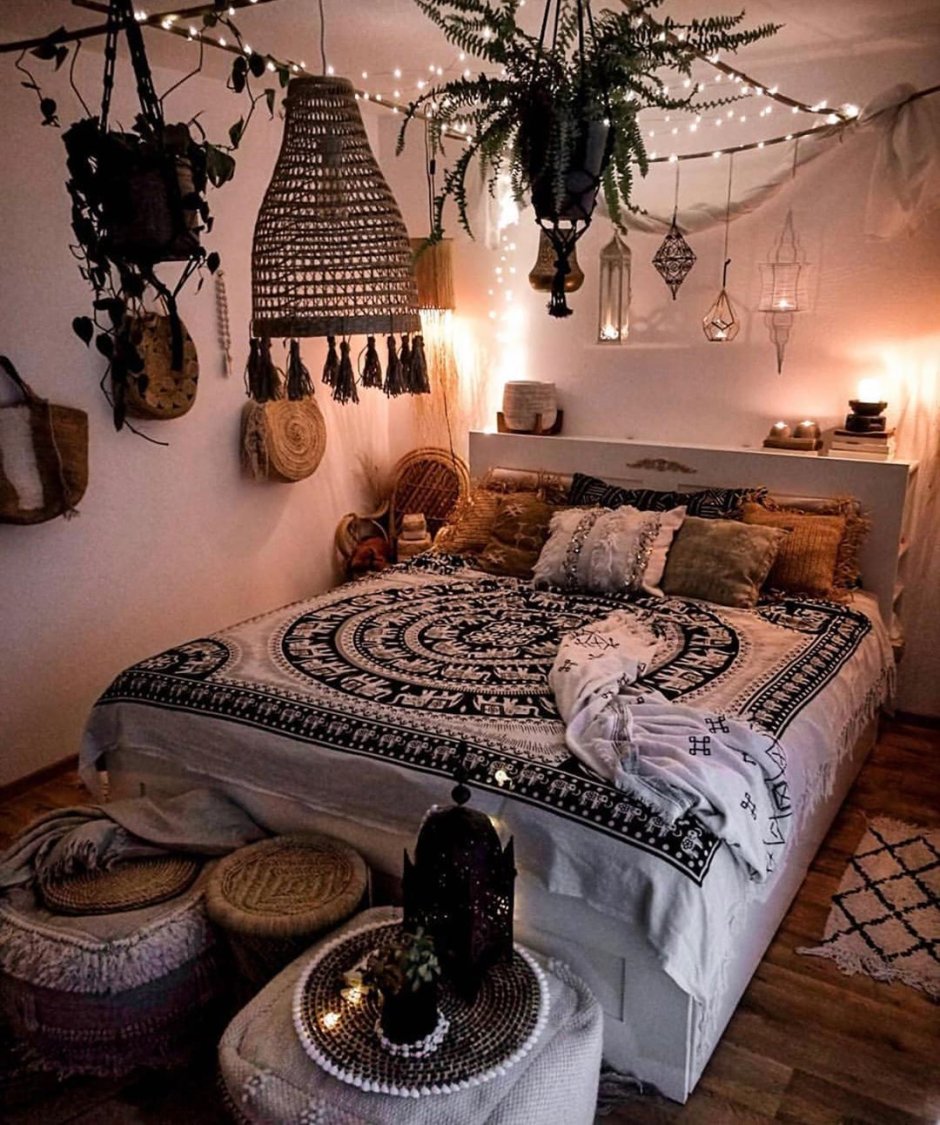 Cozy Bedroom Decor ideas Boho комната