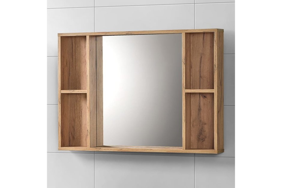 Зеркало для ванной лофт Акваль 100 см