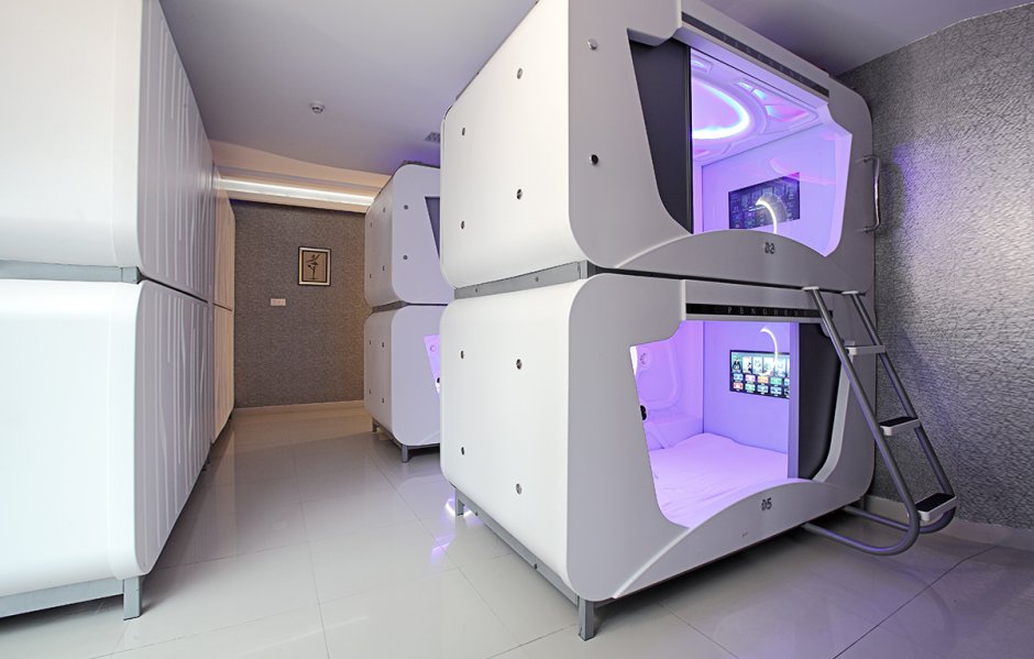 Капсульный отель (Capsule Hotel), Гаага