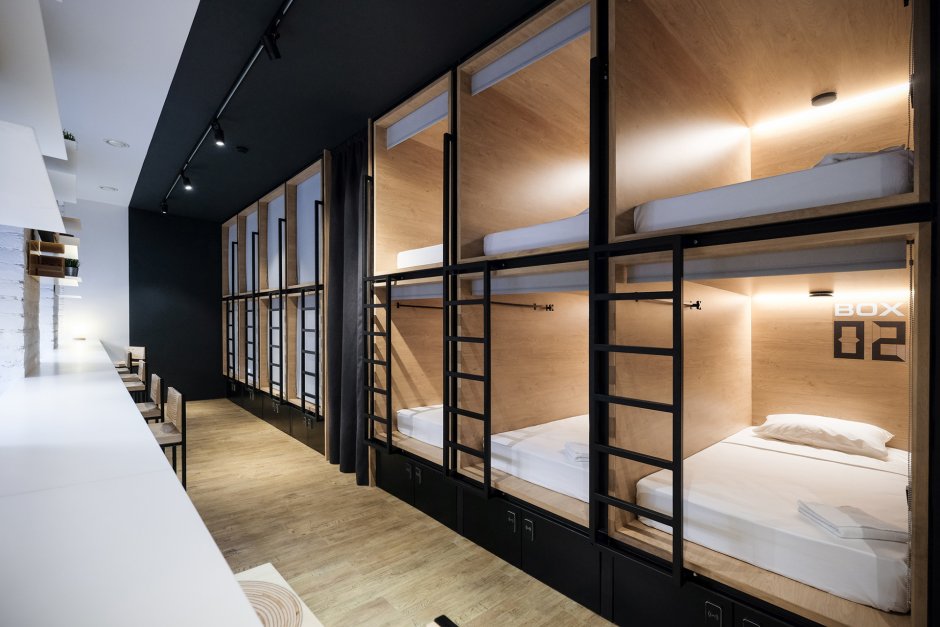 Капсульный отель (Capsule Hotel)inbox
