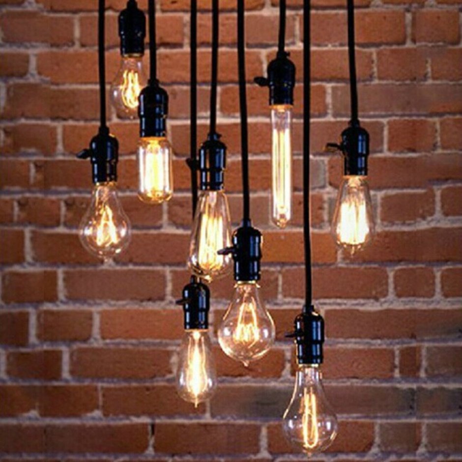 Лампочка Эдисона лофт стиль