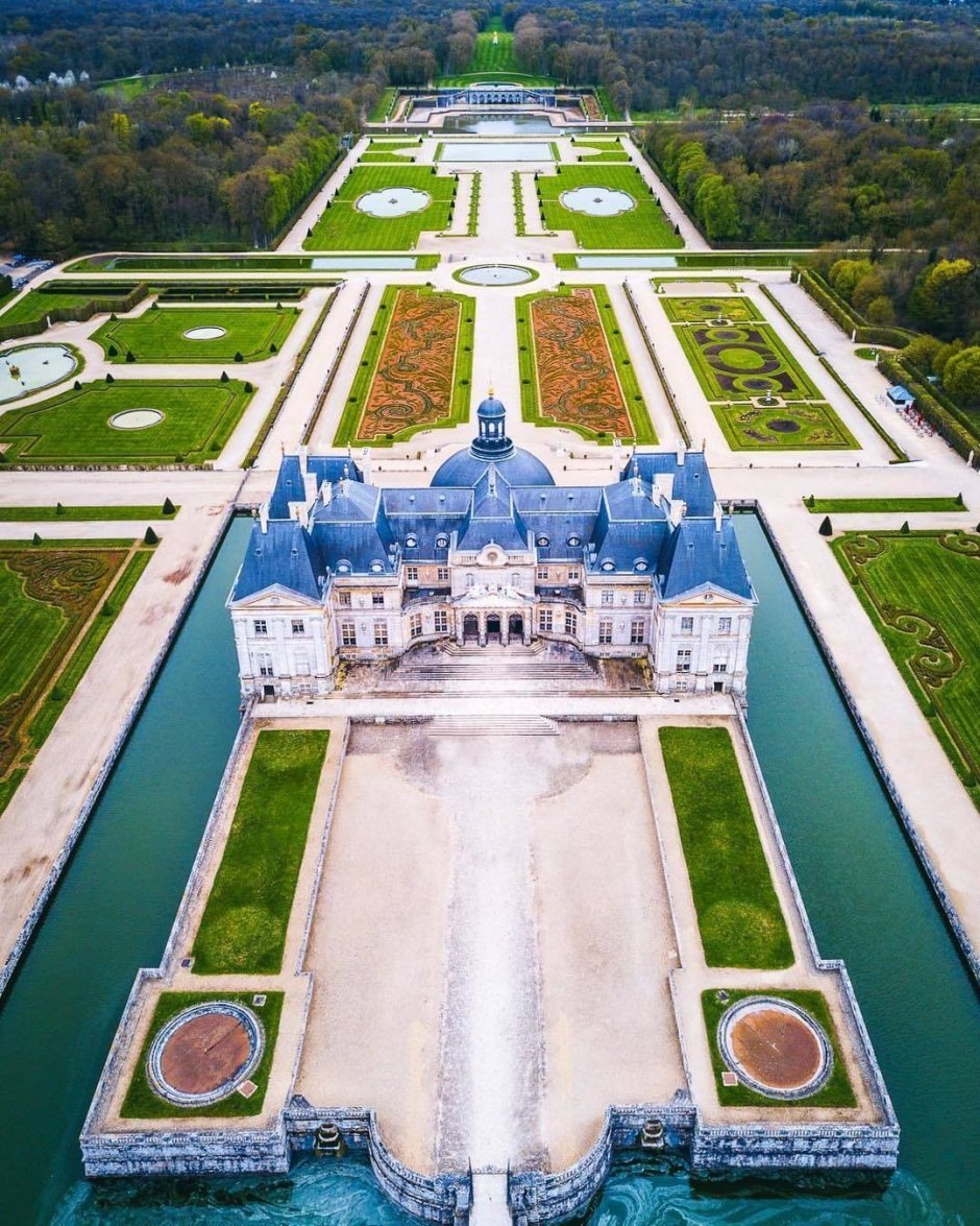 Chateau de Vaux-le-Vicomte план