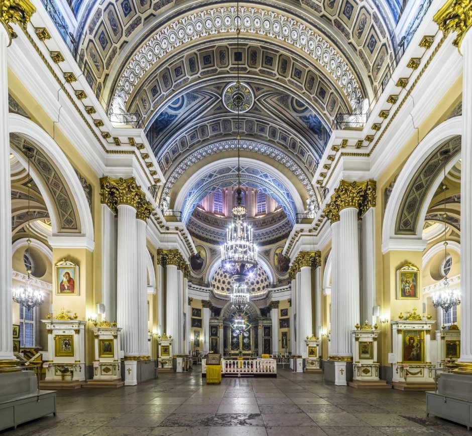 Казанский собор в Санкт-Петербурге внутри