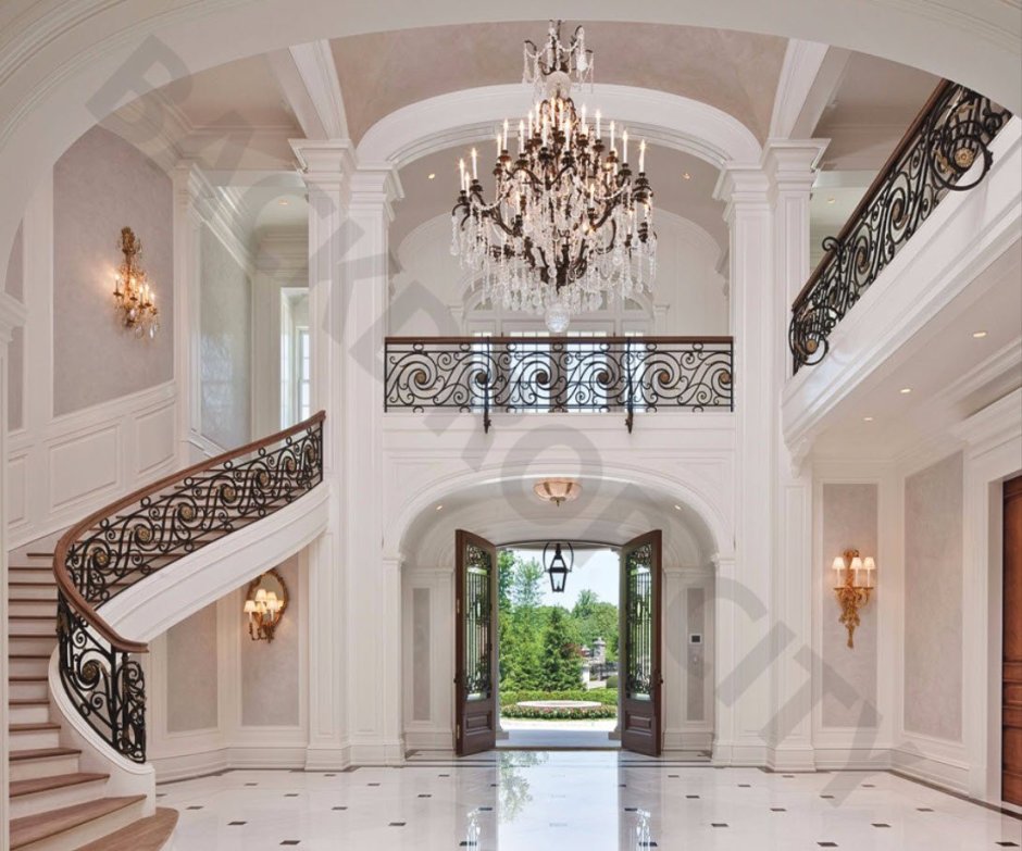 Luxury Mansion Interior спальни