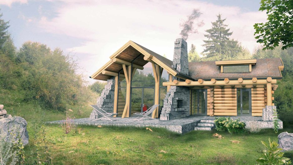 Замок из камня