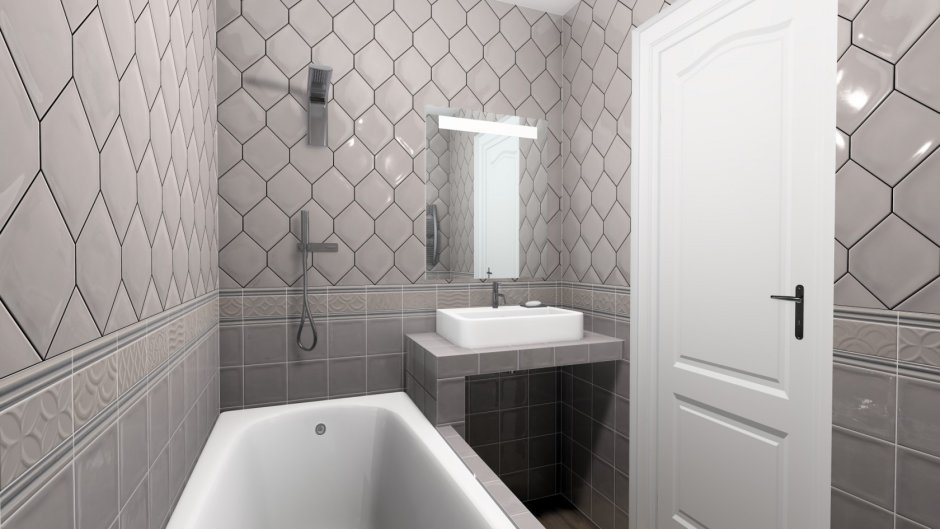 Плитка Аньет Kerama Marazzi в интерьере