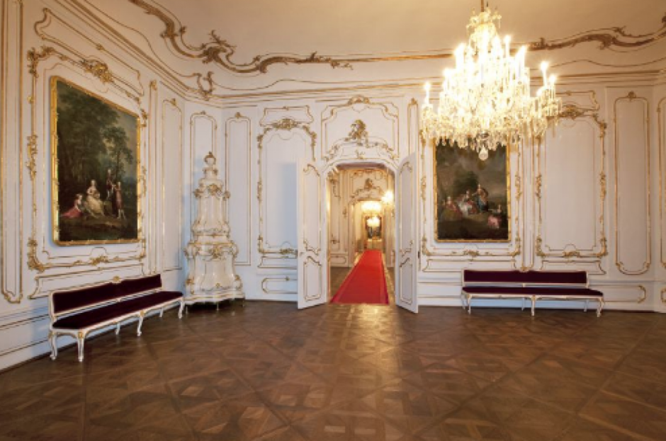 Интерьеры дворца Хофбург