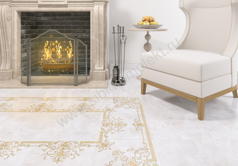 Плитка напольная Olimpia 418*418 Alma Ceramica
