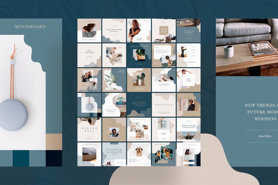 Instagram Carousel PSD