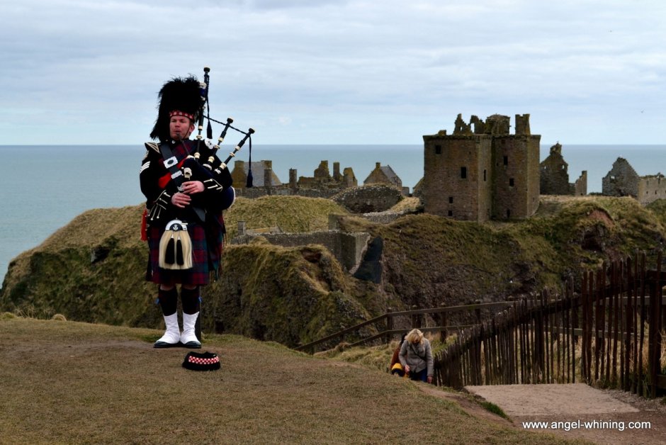 Замок Данноттар Шотландия красивый вид