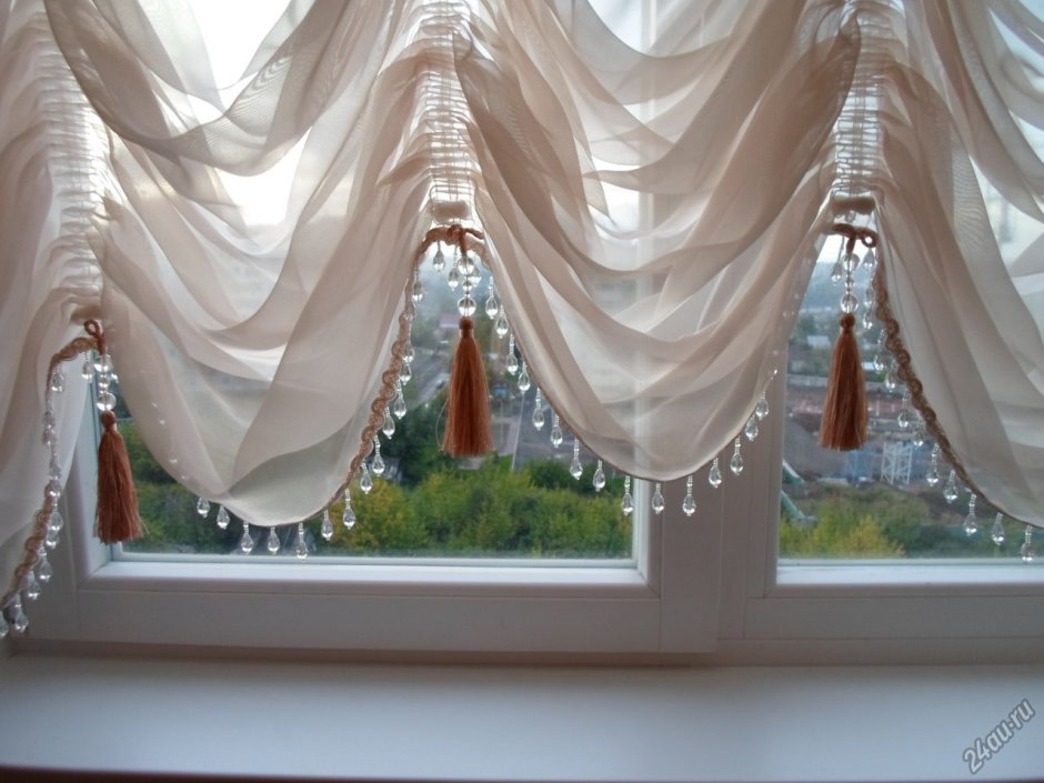 Декоративное панорамное окно