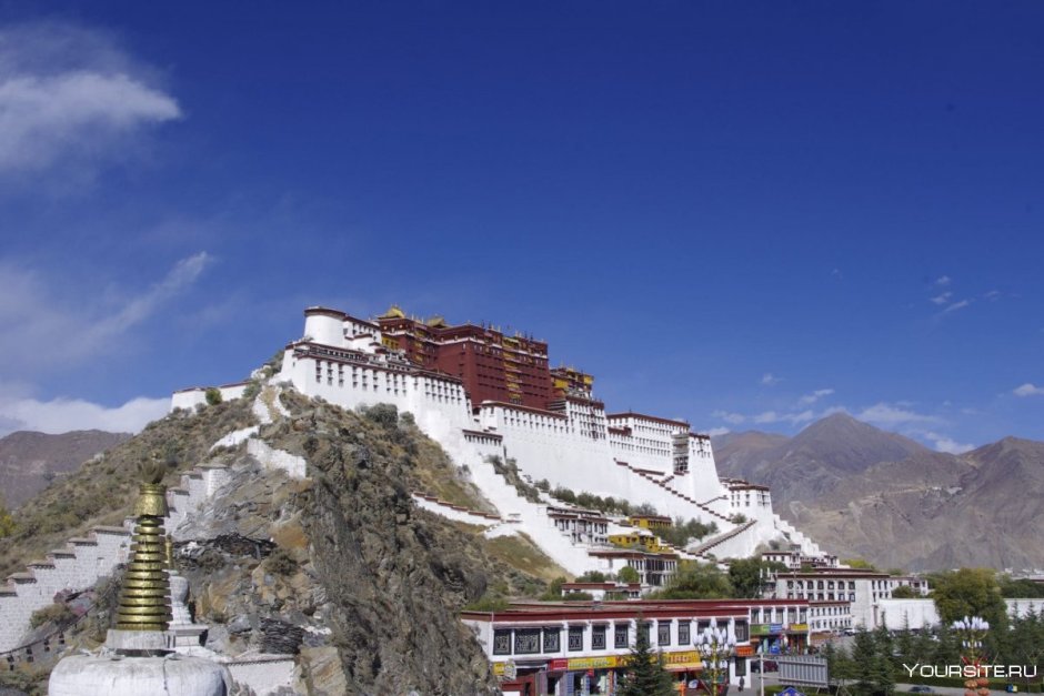 Дворец Потала, Лхаса, тибетский автономный район, Китай