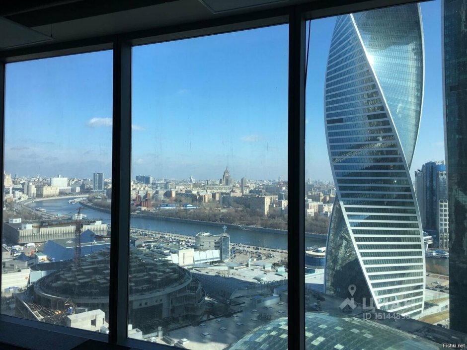 Вид с окна Москва Сити