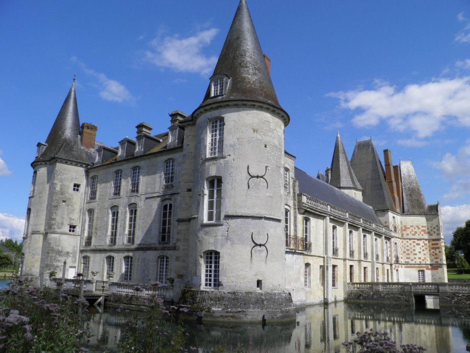 Нормандские замки во Франции