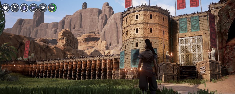 Conan Exiles Туранский замок