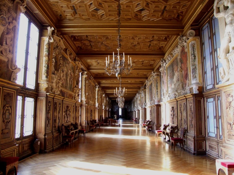 Château de Maintenon интерьер