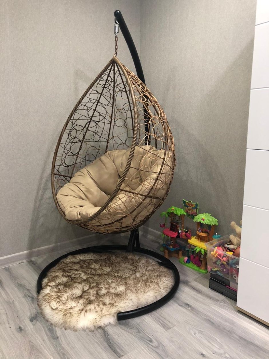 Round Rattan Cocoon Chair