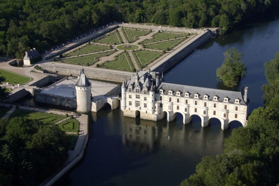 La Loire замок Франции