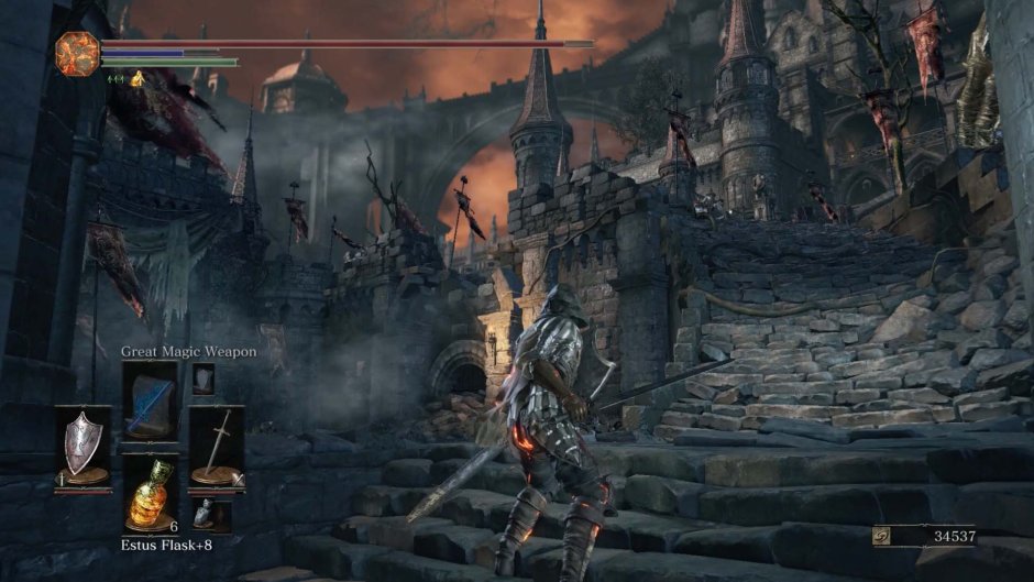 Dark Souls 2 карта