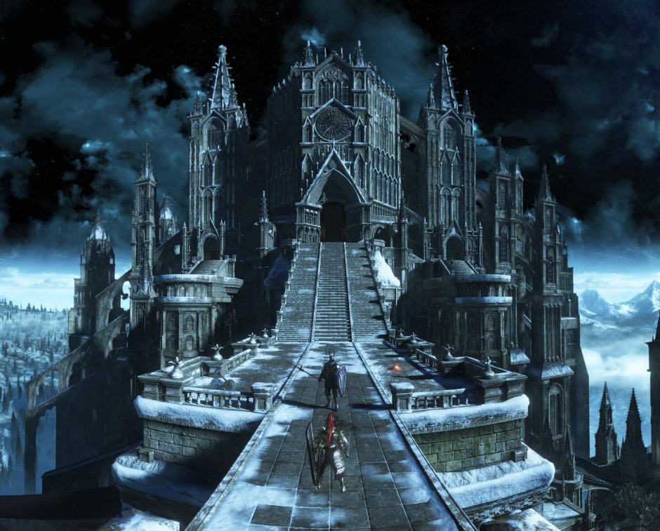 Dark Souls 3 замок