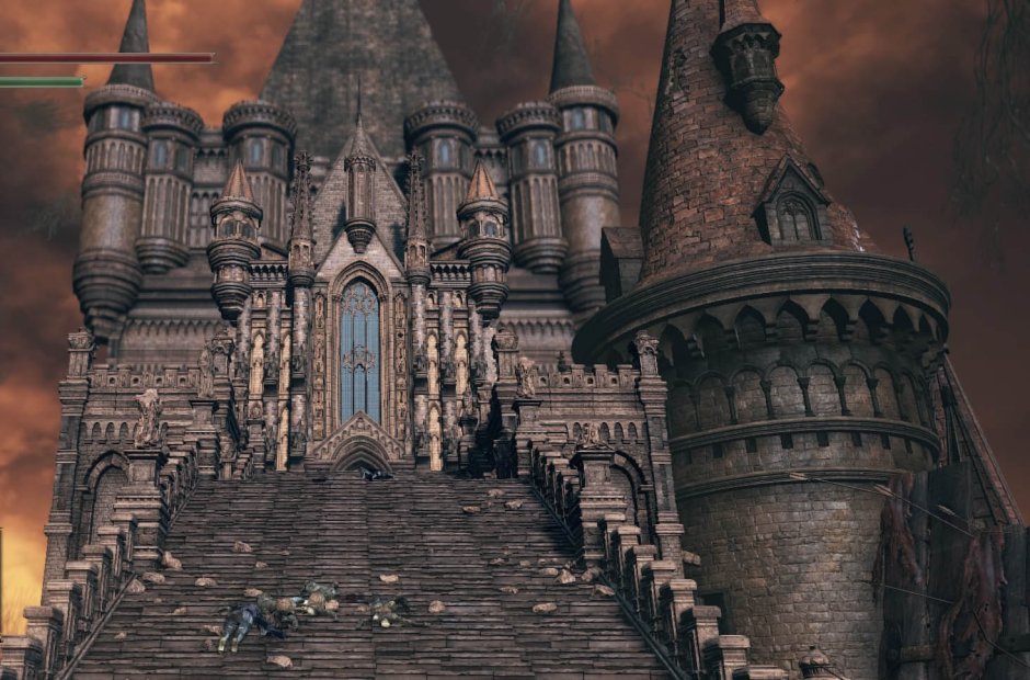 Dark Souls 3 драконы в замке