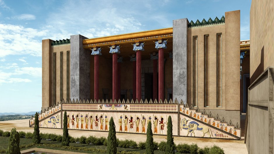 Персеполь дворец ападана